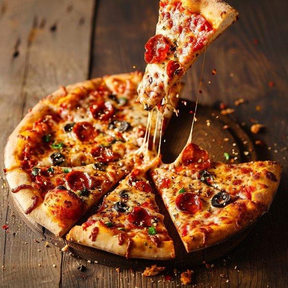 Traditional Mexican Chicken pizza